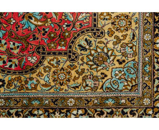 Persian GHUM carpet in pure silk - n.117