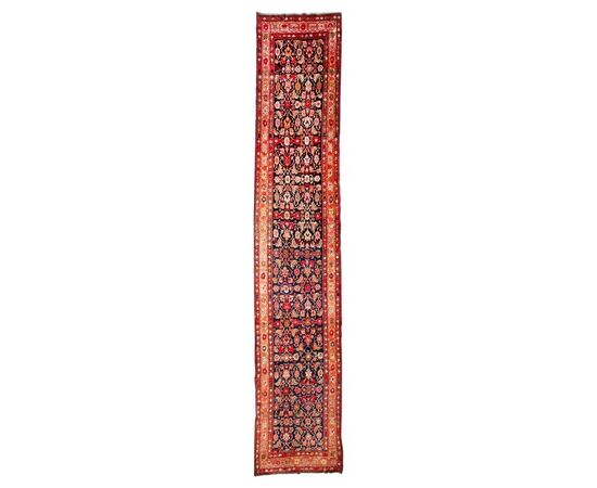 Antique GAREBAGH runner/gallery carpet dated - n.1068