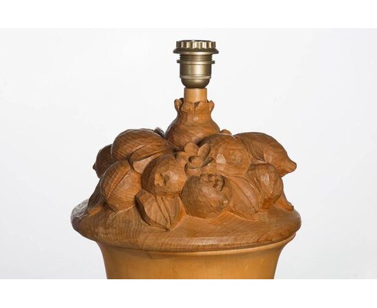 Tuscan wooden table lamp - O/3093