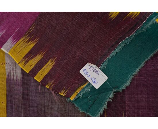 Antique IKAT silk panel from UZBEKISTAN - B/276
