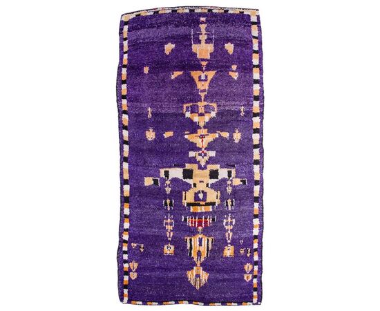 Unusual MOROCCAN rug with "chandelier" design - n.1053