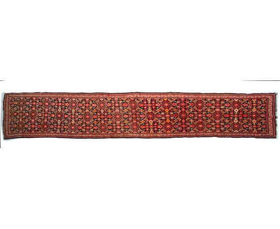 Antique GAREBAGH runner/gallery carpet dated - n.1068