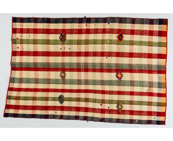 Rare Kilim - Persian nomadic fabric KASHKAI or GASHGAI - n.1305