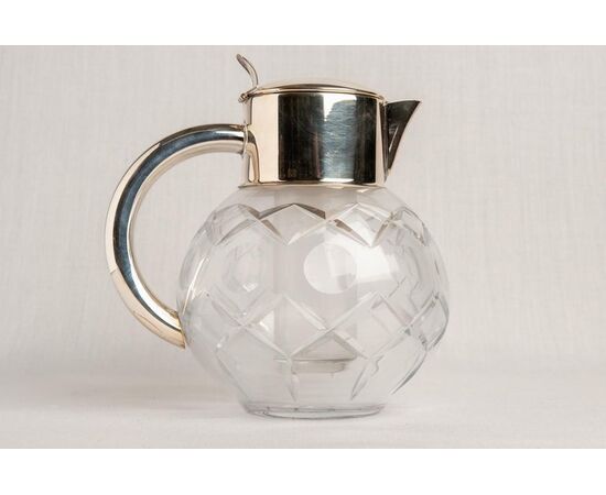 Caraffa in cristallo di epoca Déco - O/2846