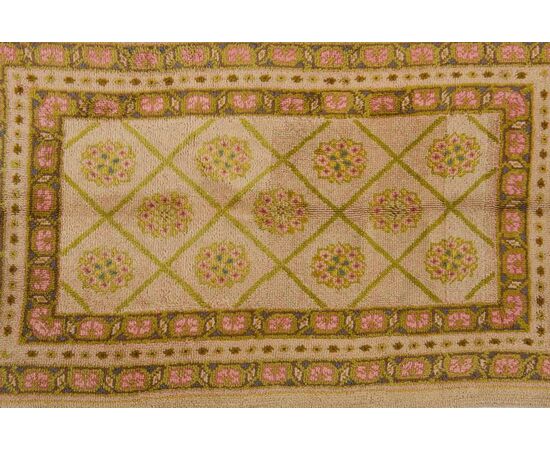 Italian rug, handmade 1950s - n.1344