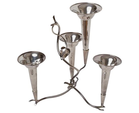 Simple English silver-plated "epergne" - O/2851