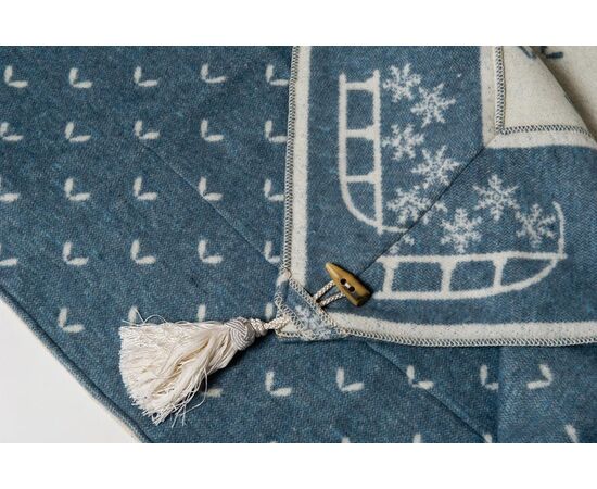 Swiss Plaid with horn buttons - B/2232