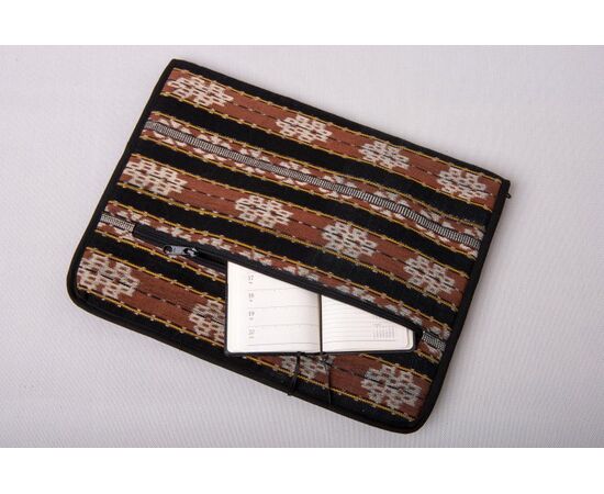 IKAT fabric document holder - B/2432