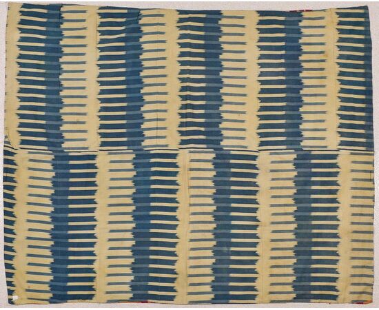FERGANA IKAT panel in silk and doubled with another IKAT - B/107
