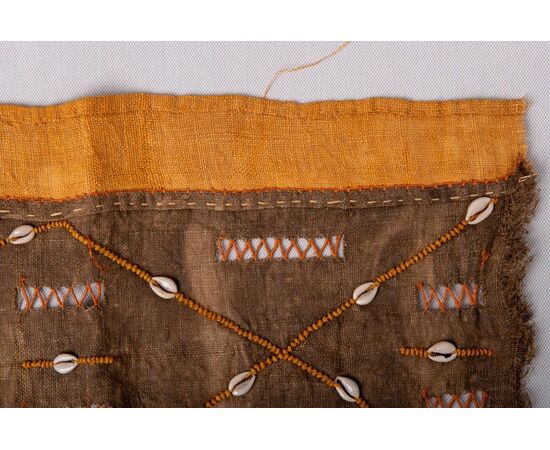 SHOWA tribal panel with shells - B/1677-1