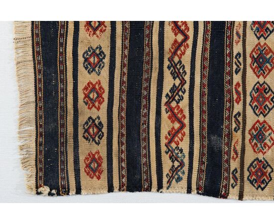 Rare SHAHSAVAN kilim from a private collection - (107/E)