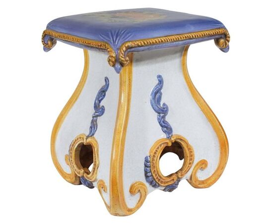 Tuscan ceramic stool - M/935 -