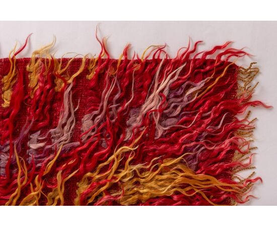 Rare small Tulu-Silifchi rug from KONYA n.790