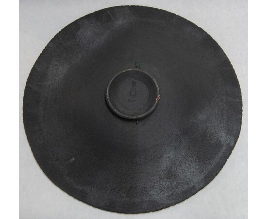 "Raku" ceramic wall or centerpiece plate - O/4434