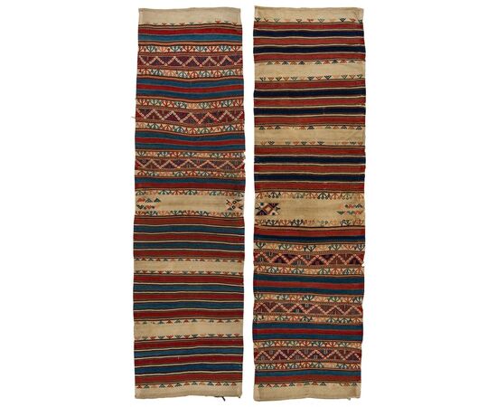 Rara coppia kilim Shahsavan - (nr.721-722)