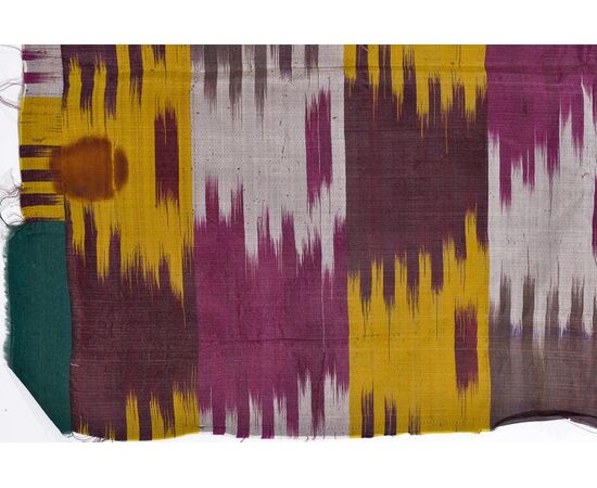 Antique IKAT silk panel from UZBEKISTAN - B/276
