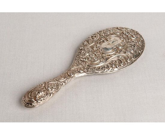 Late 19th-century English silver mirror - A/2115