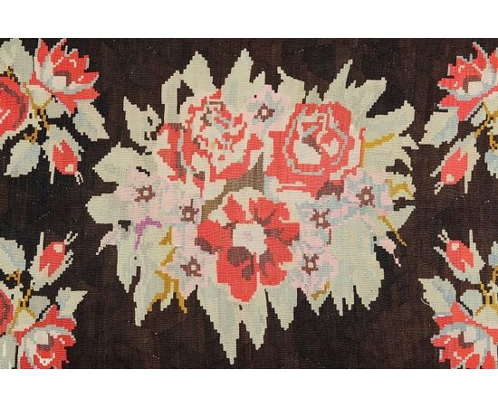 Old Caucasian Kilim GAREBAGH (or KAREBAGH) n.586