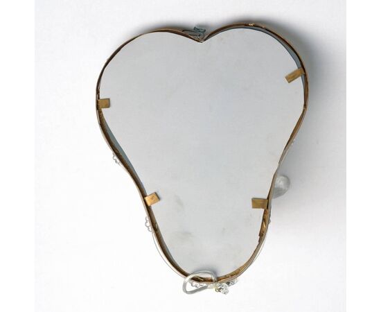 Pair of Murano sconces with mirror - O/7076