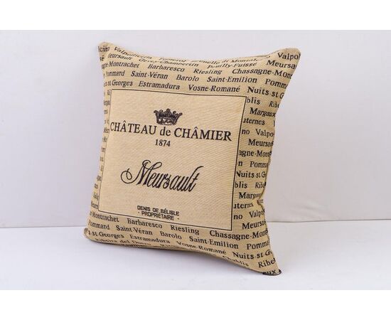 "Champagne" plaid and cushion set - B/2047