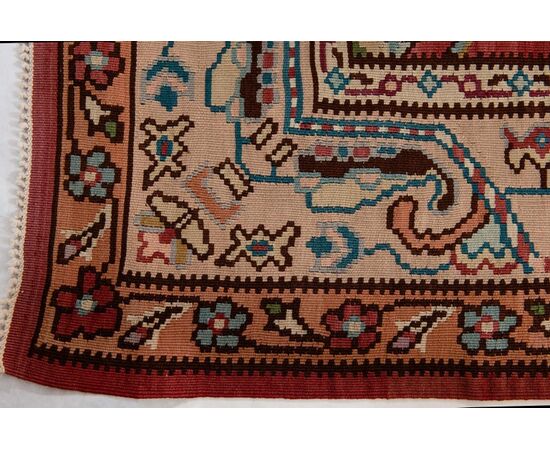 Large Turkish GOCMEN Kilim Rug - n.687