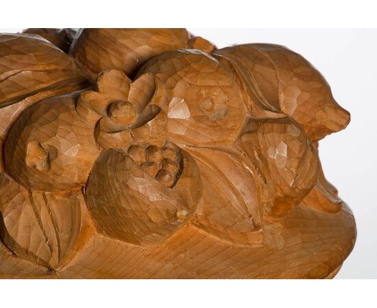 Tuscan wooden table lamp - O/3093