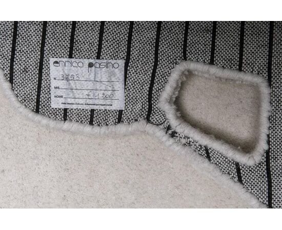 Modern Portuguese white rug - n.1295