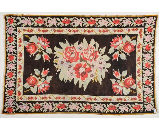 Old Caucasian Kilim GAREBAGH (or KAREBAGH) n.586
