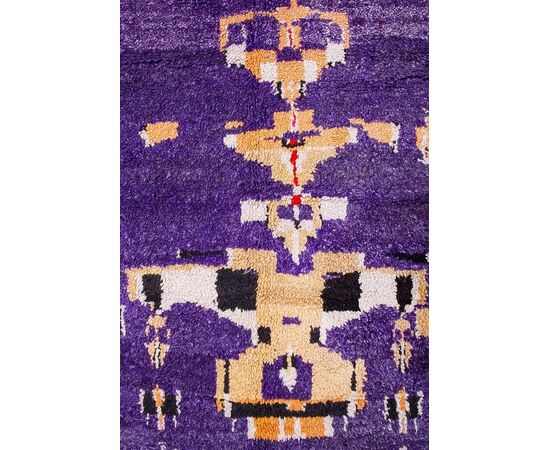 Unusual MOROCCAN rug with "chandelier" design - n.1053
