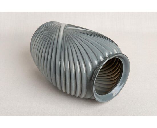 Gray Déco glass vase - O/4794