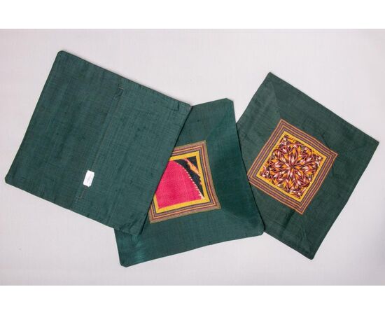 Cushions with fragments of ancient IKAT - B/1430 and 1326
