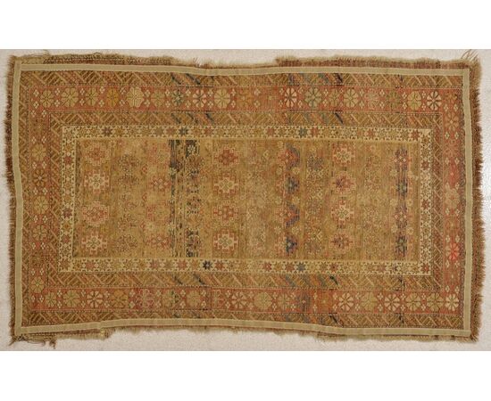 Fragment of antique Caucasian SHIRVAN carpet - n.1337