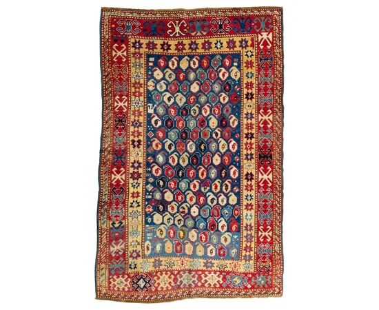 Antique KAZAK rug from a private collection - (862).