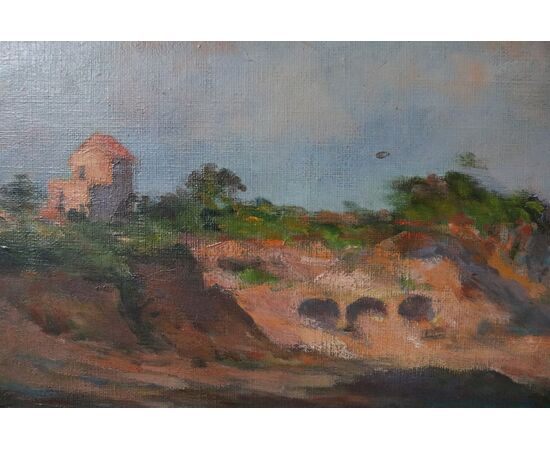 Painting, "Coastal Landscape"