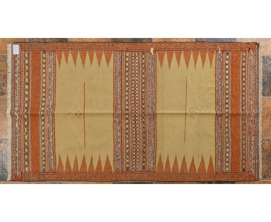 Unique "soffreh" carpet-kilim - no. 760.