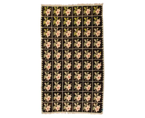 Caucasian KARABAGH Kilim with daisies - (n. 1241)