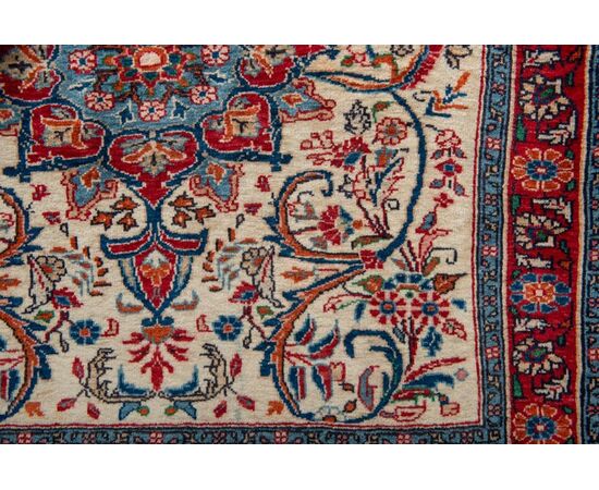 Pair of Persian BIDJAR bedside rugs - nr. 136 and 137.