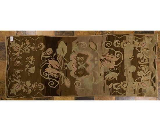 Antique Caucasian KAREBAGH rug-runner - n. 766 -