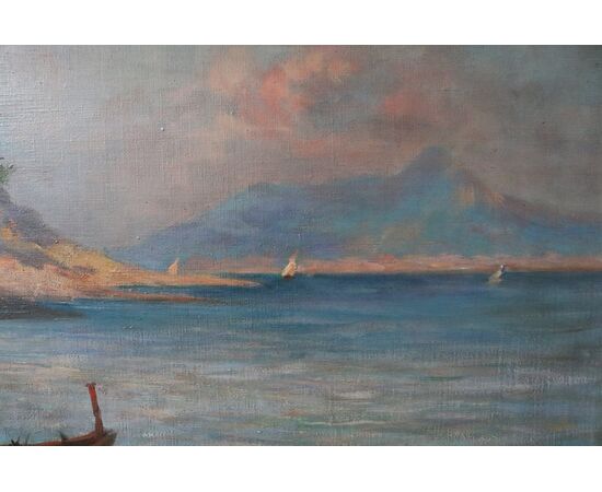 Painting, "Coastal Landscape"