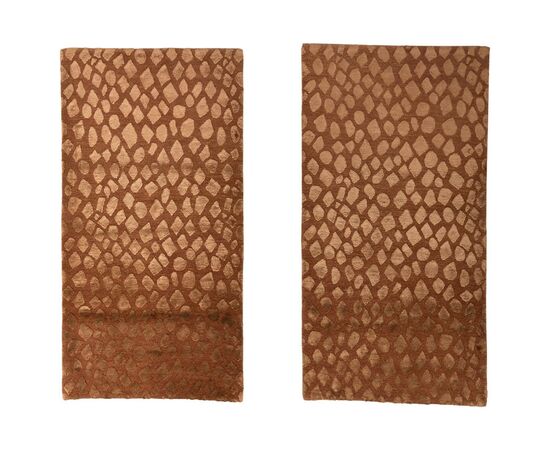 Coppia tappeti NEPAL misto seta - nr. 1261 -
