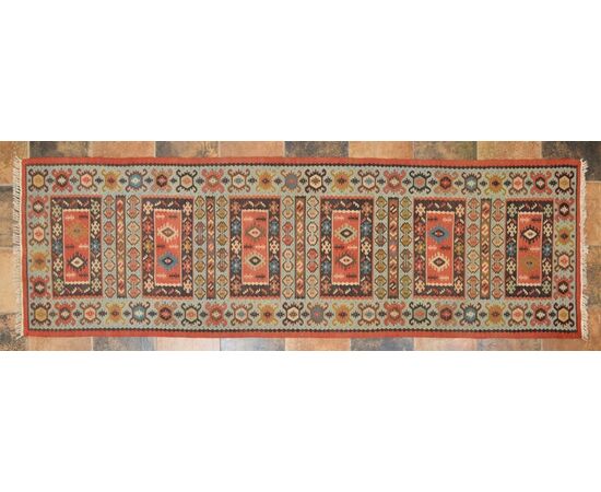 Galleria kilim SHARKOY di vecchia manifattura - n. 444 -