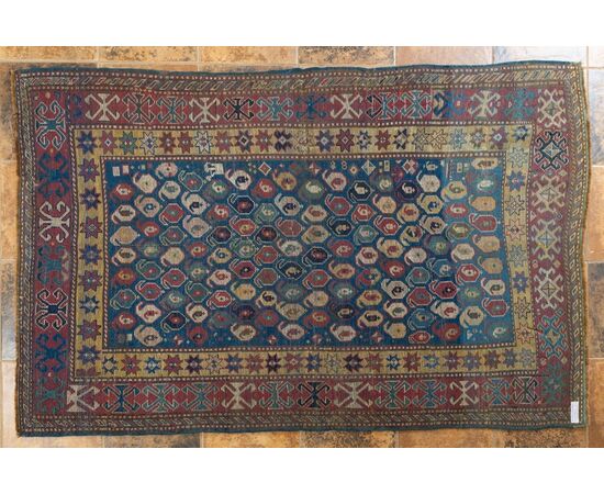 Antique KAZAK rug from a private collection - (862).