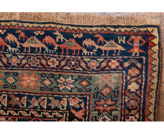 Antique Caucasian KAREBAGH carpet dated - n. 386 -