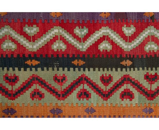 Antico kilim turco SIVAS di grandi dimensioni - nr. 155