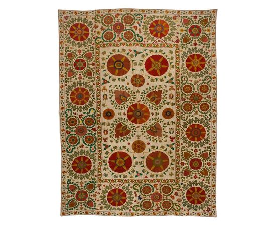 Embroidered Turkoman panel "Susani" - B/2433 -