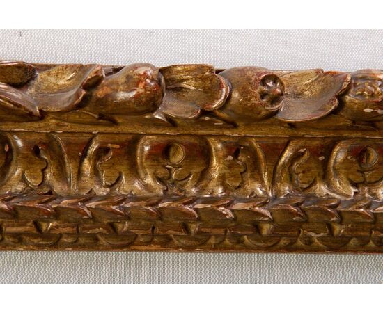 Large prized gilded wooden frame with pomegranates - O/5734.