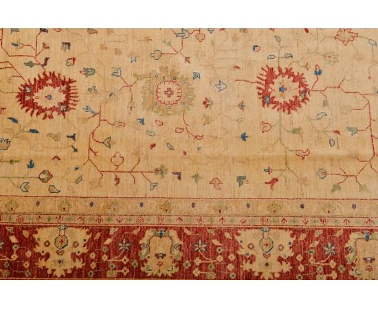Large square ZIEGLER carpet - no. 1260 -