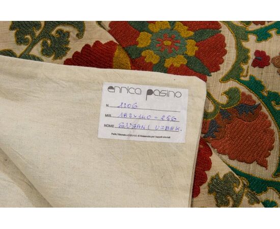 Embroidered Turkoman panel "Susani" - B/2433 -