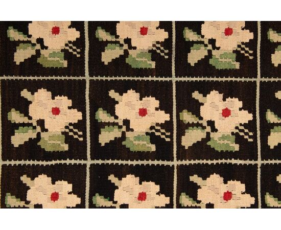 Caucasian KARABAGH Kilim with daisies - (n. 1241)