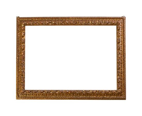 Large prized gilded wooden frame with pomegranates - O/5734.